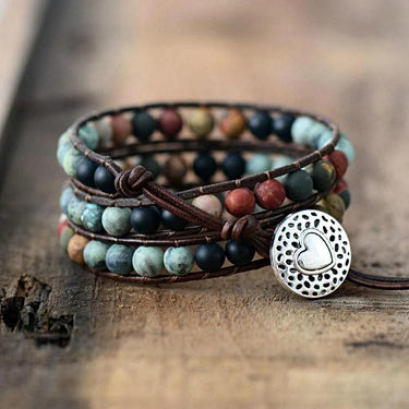 Gorgeous Love Leather Wrap Bracelet-Your Soul Place